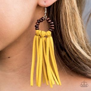 ❤️🔥5/$25❤️🔥 Easy To PerSuade Yellow Earrings